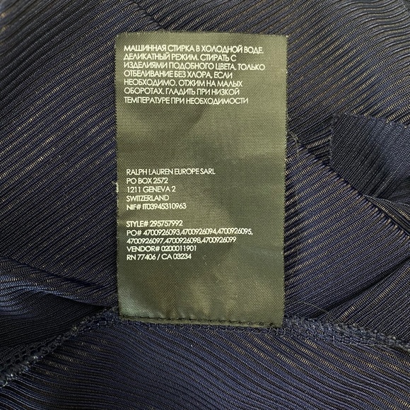 CLUB MONACO Textured Midi Skirt in Blue size Small - Picture 8 of 9